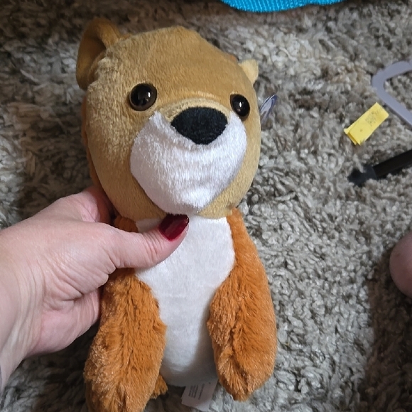 Brown and White Plush Toy - Picture 1 of 8